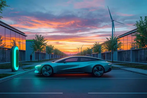 carros elétricos sustentáveis